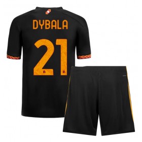 Baby Fußballbekleidung AS Roma Paulo Dybala #21 3rd Trikot 2023-24 Kurzarm (+ kurze hosen)